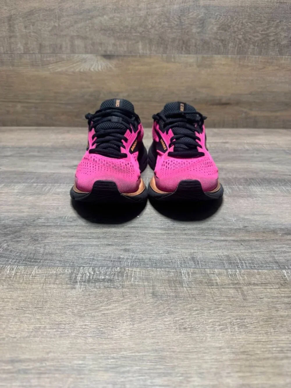 Brooks Trace 3 Pink Glo/Black Athletic Shoes Women's Size 8